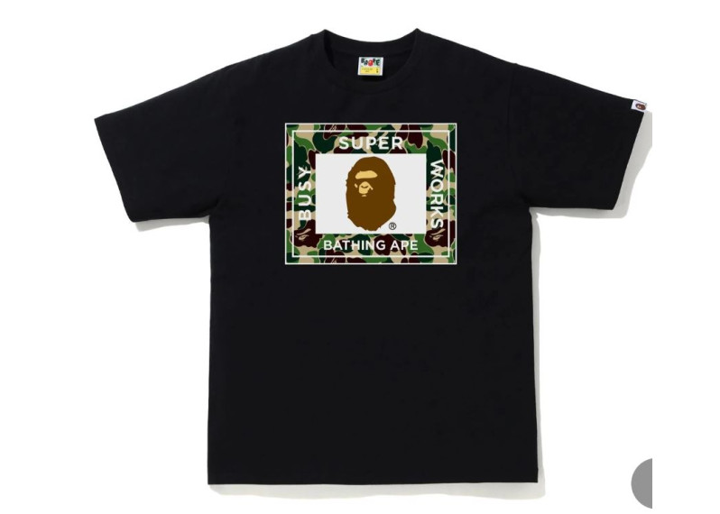 A BATHING APE Type MENS ABC CAMO SUPER BUSY WORKS TEE